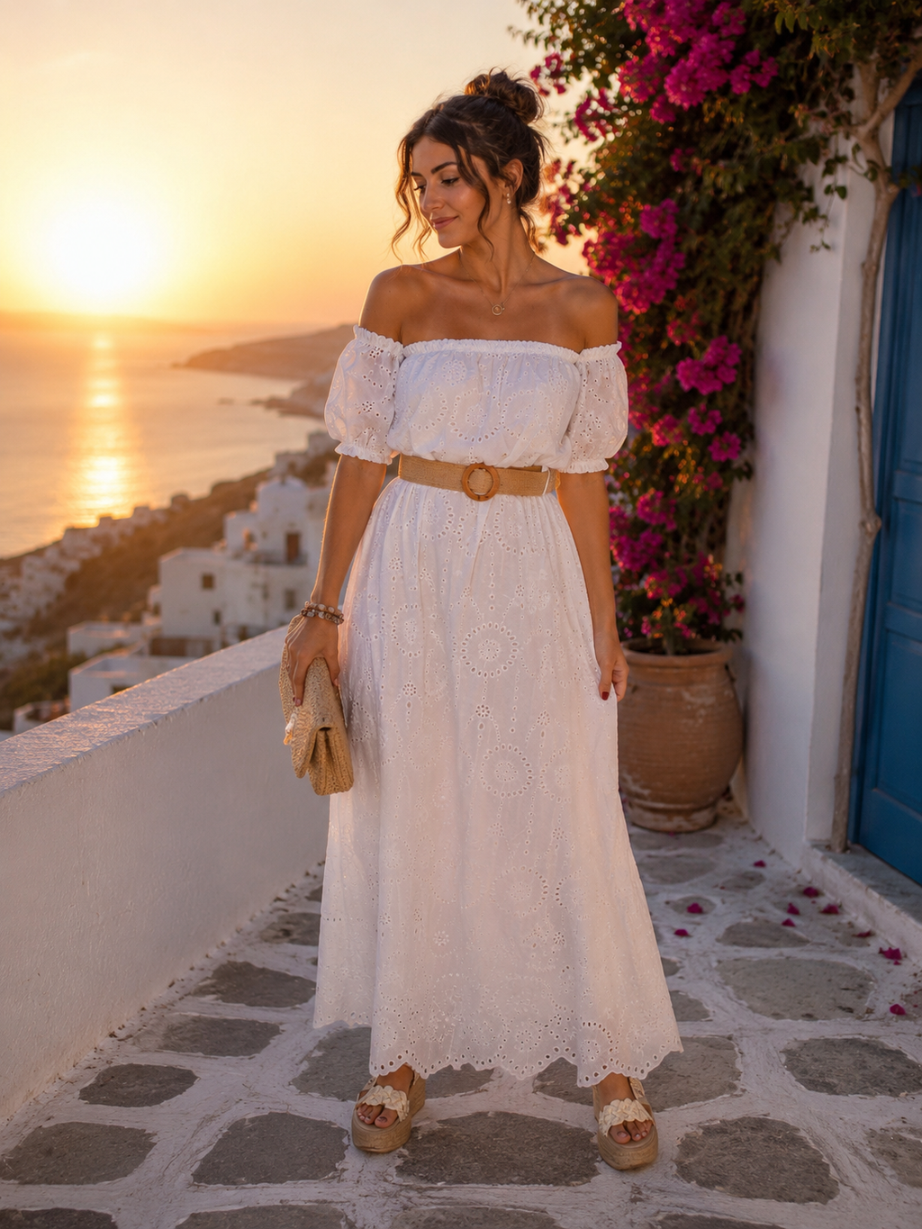 Robe longue Milos