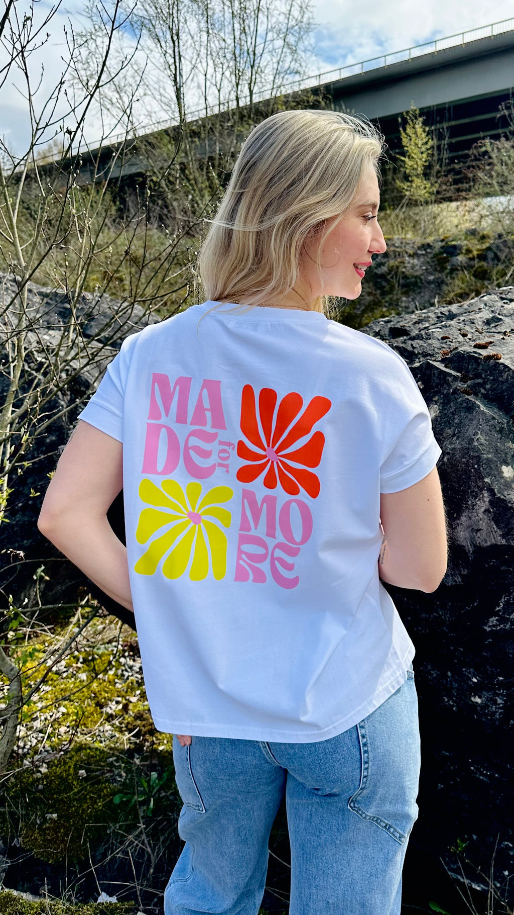 T-shirts femme oversize imprimés – plusieurs modèles – Boutique RENA Belgique