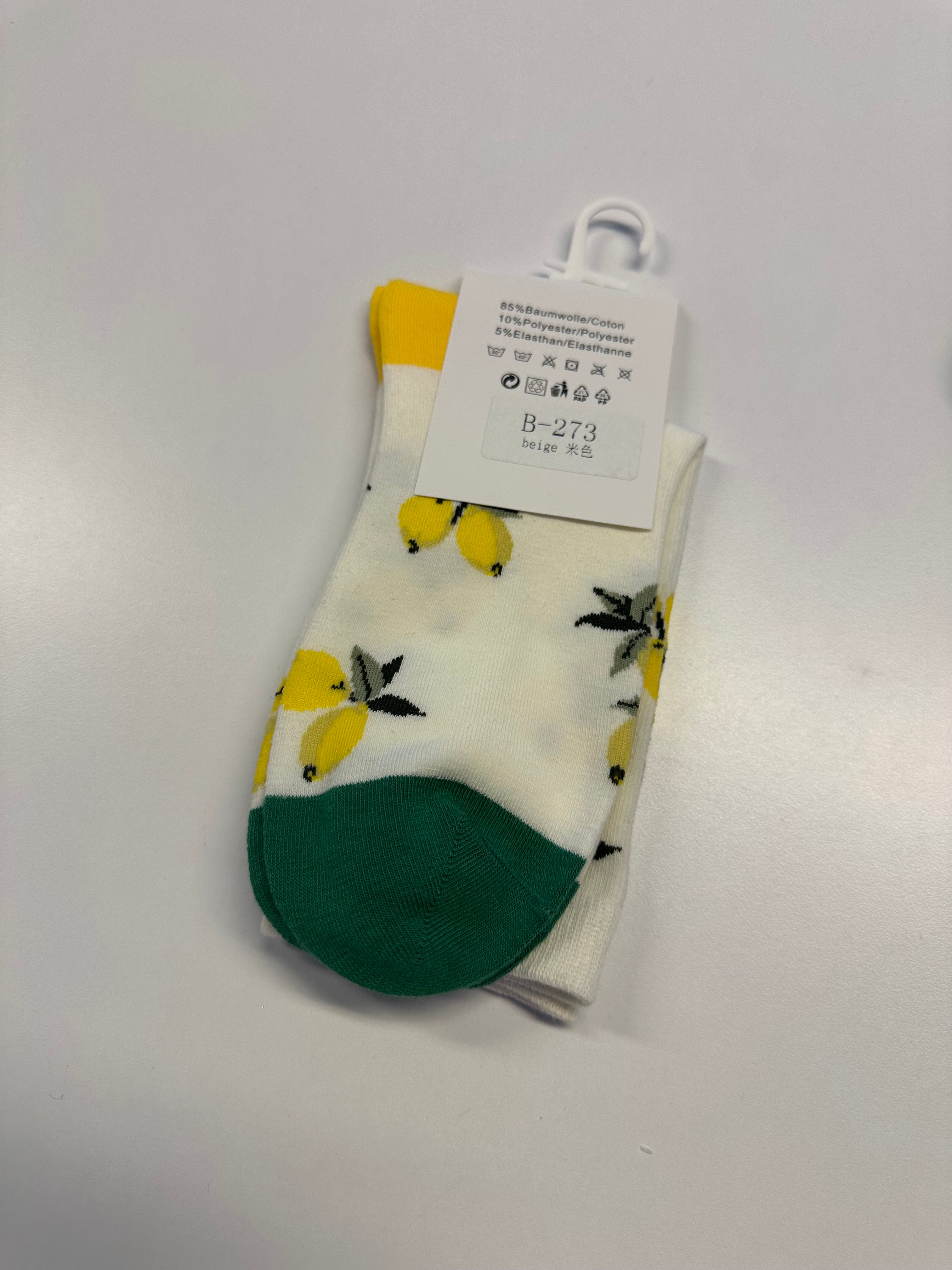 Chaussettes citrons