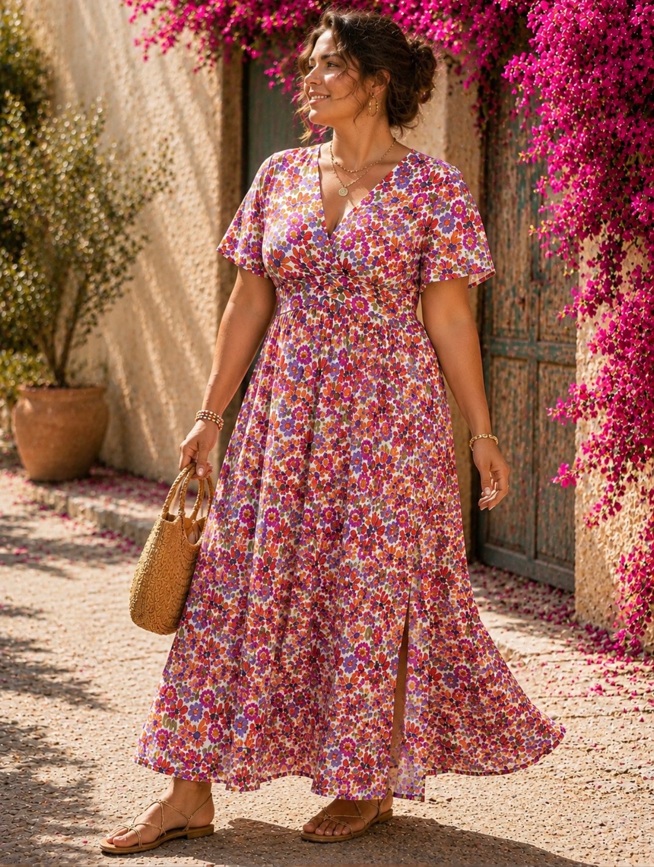 Robe longue Dolce Flora