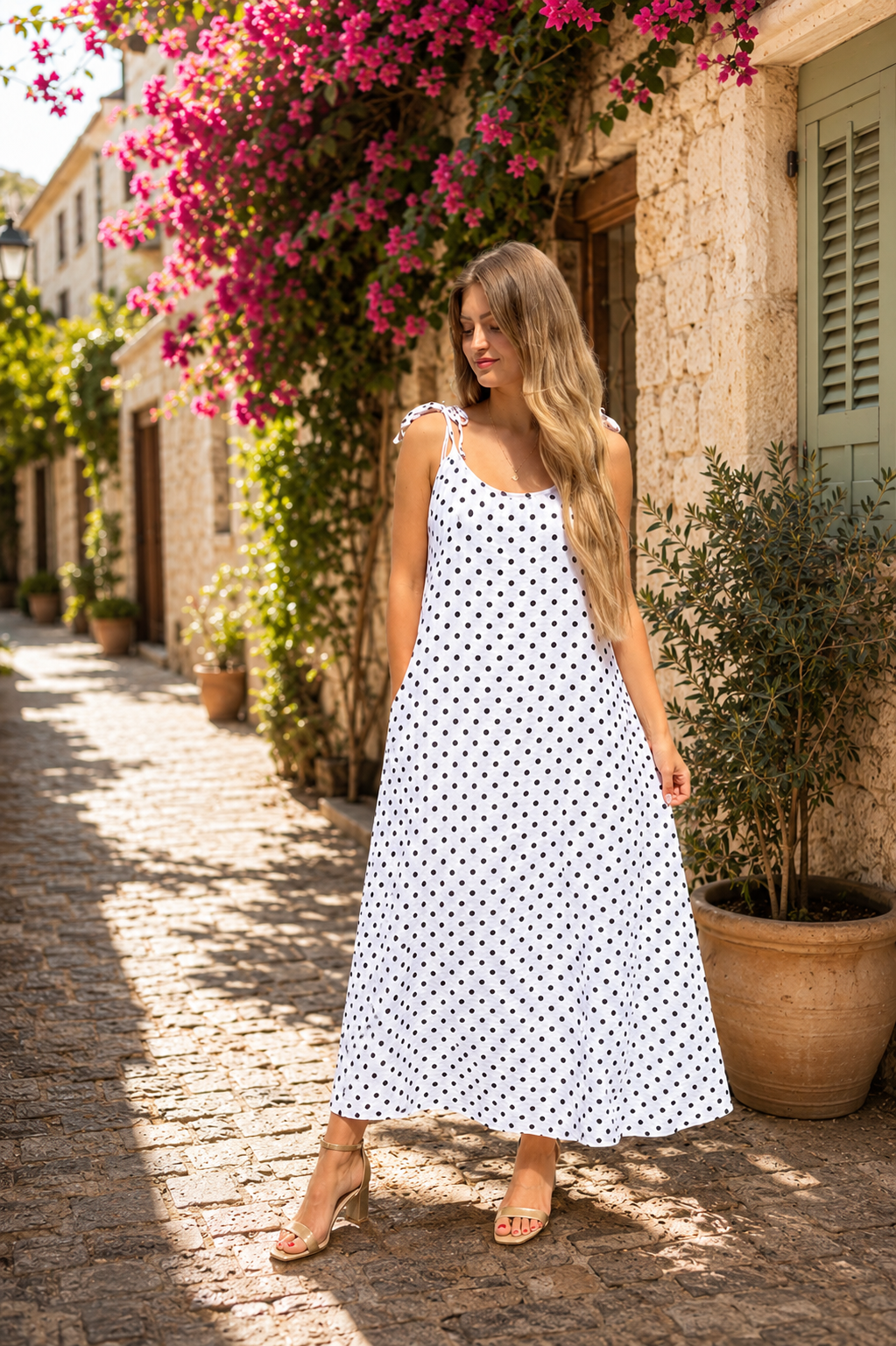 Robe longue Portofino