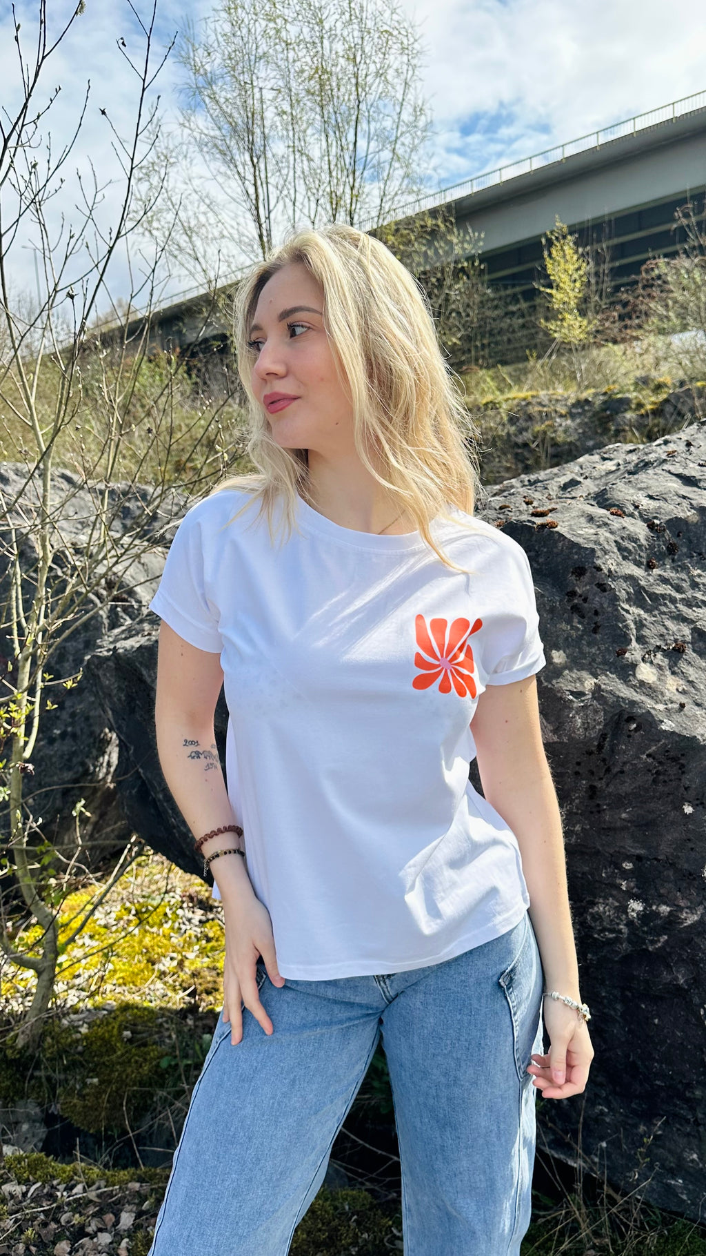 T-shirts femme oversize imprimés – plusieurs modèles – Boutique RENA Belgique