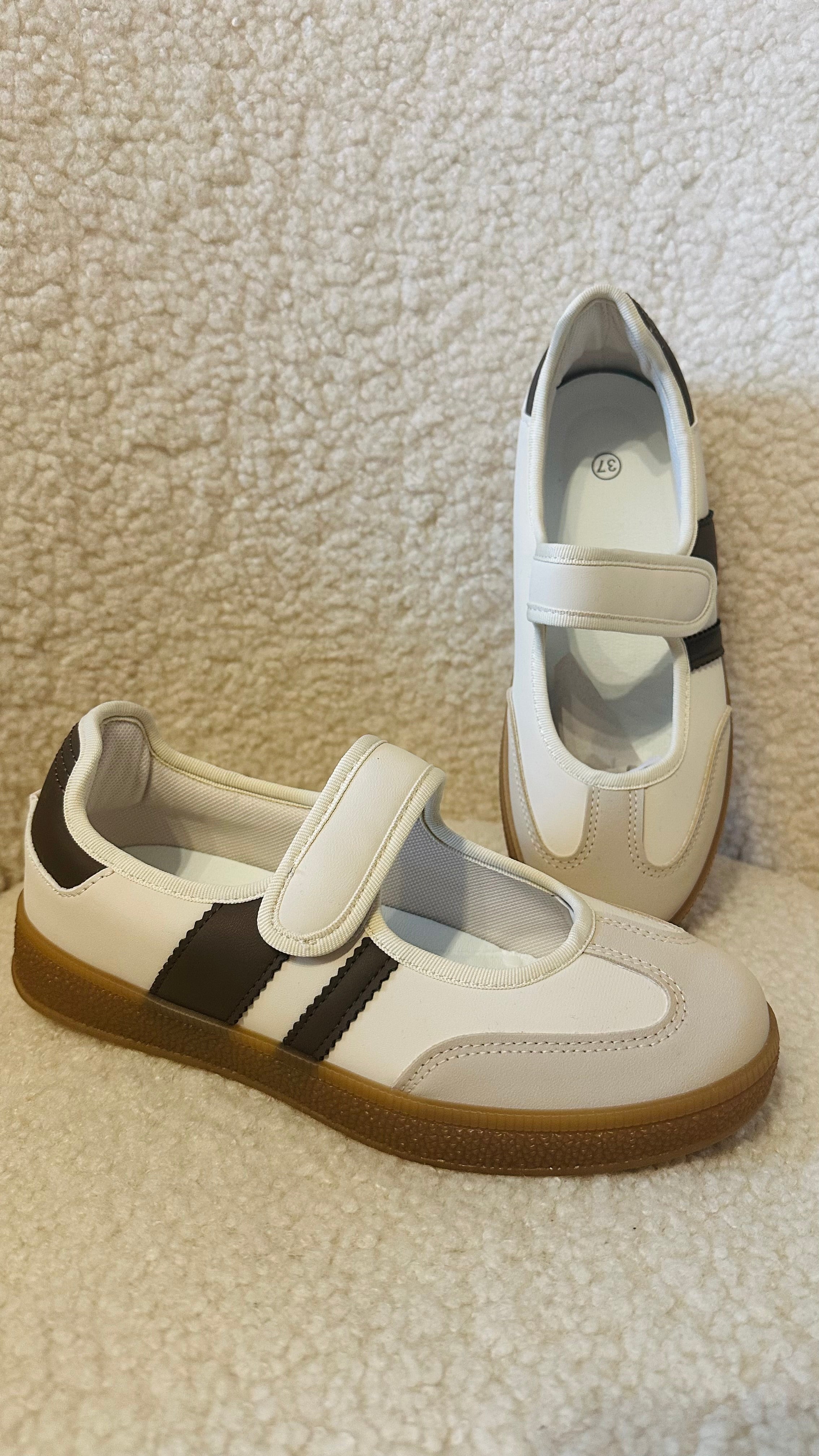 Baskets ballerines femme scratch – style casual chic – Boutique RENA Belgique