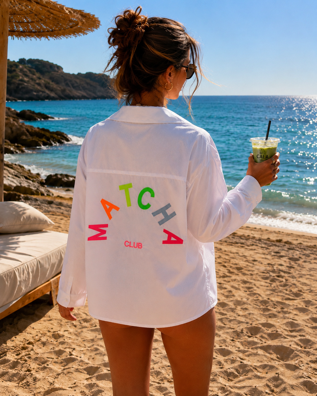 Chemise oversize Matcha Club